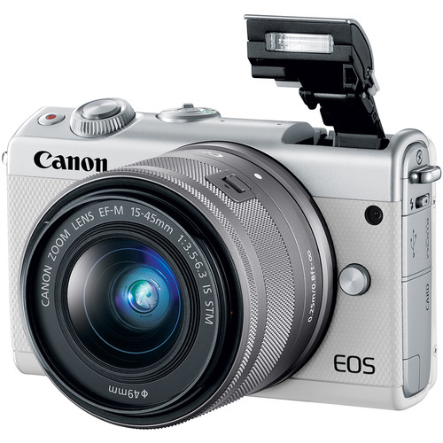 Canon M100 Mirrorless white